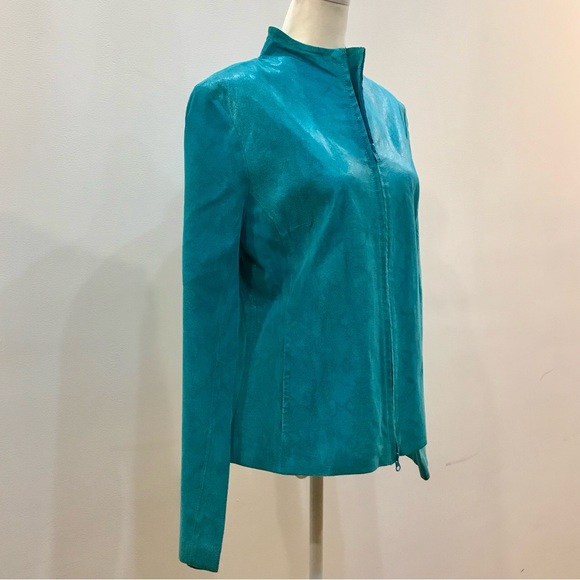 Vintage Express Vibrant Blue Women's Blazer. Size L. Excellent used condition - Picture 3 of 14